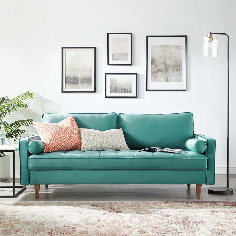 Modway Valour Performance Velvet Sofa - EEI-3764 | Sofas | Modishstore - 55