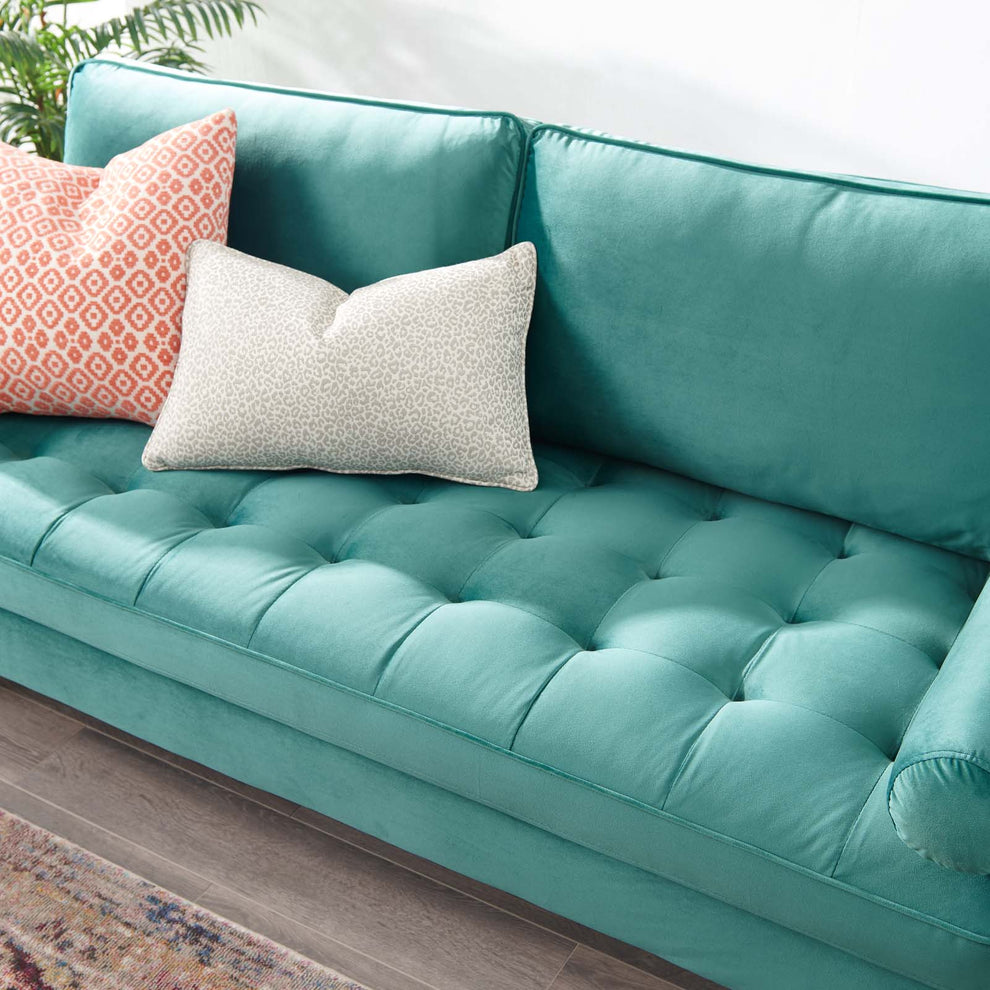 Modway Valour Performance Velvet Sofa - EEI-3764 | Sofas | Modishstore - 62
