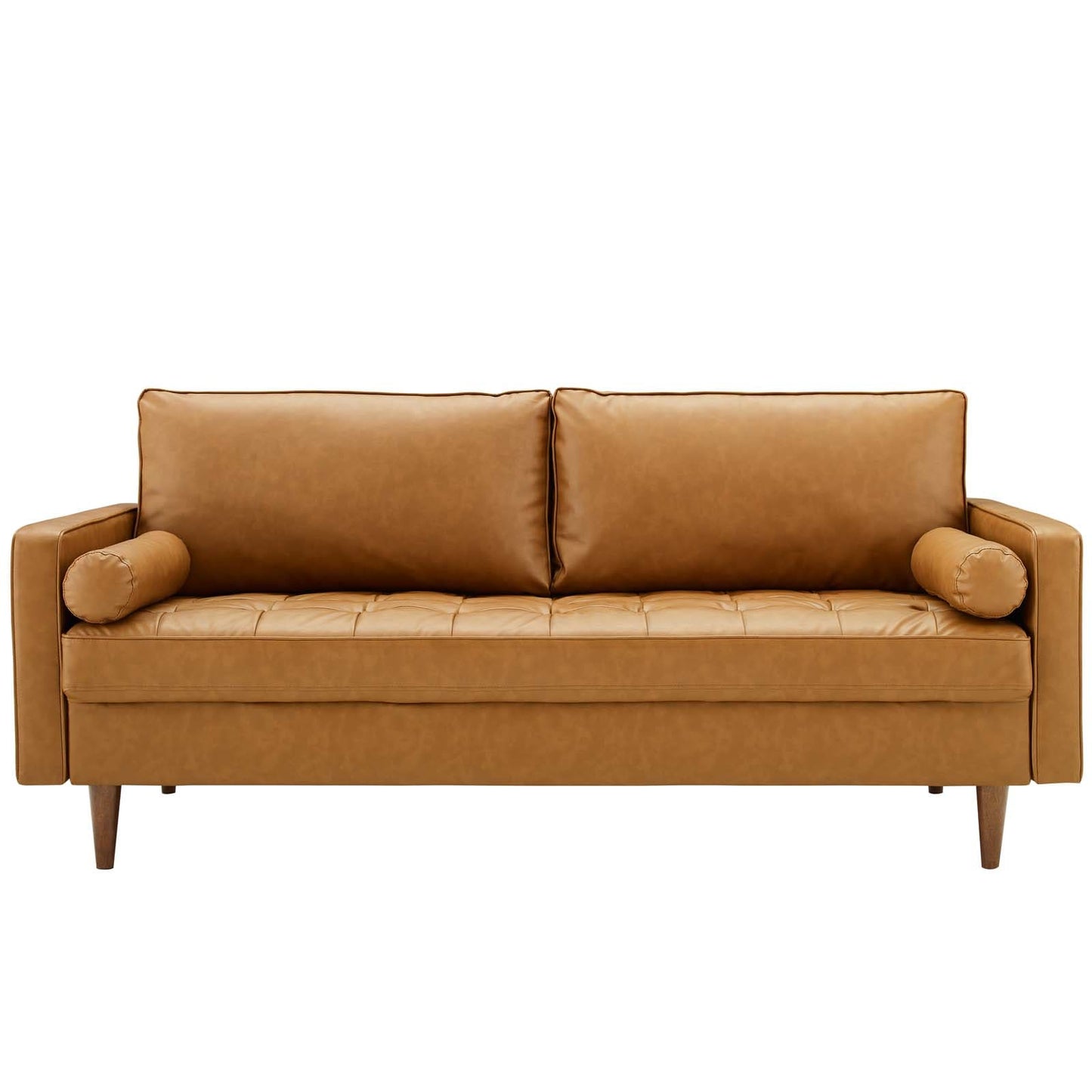 Modway Valour Upholstered Faux Leather Sofa - EEI-3765 | Sofas | Modishstore - 4