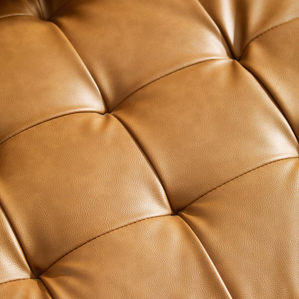 Modway Valour Upholstered Faux Leather Sofa - EEI-3765 | Sofas | Modishstore - 5