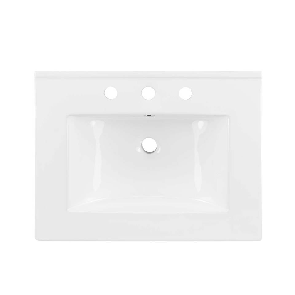 Modway Cayman 24" Bathroom Sink - EEI-3766 | Bathroom Accessories | Modishstore - 4