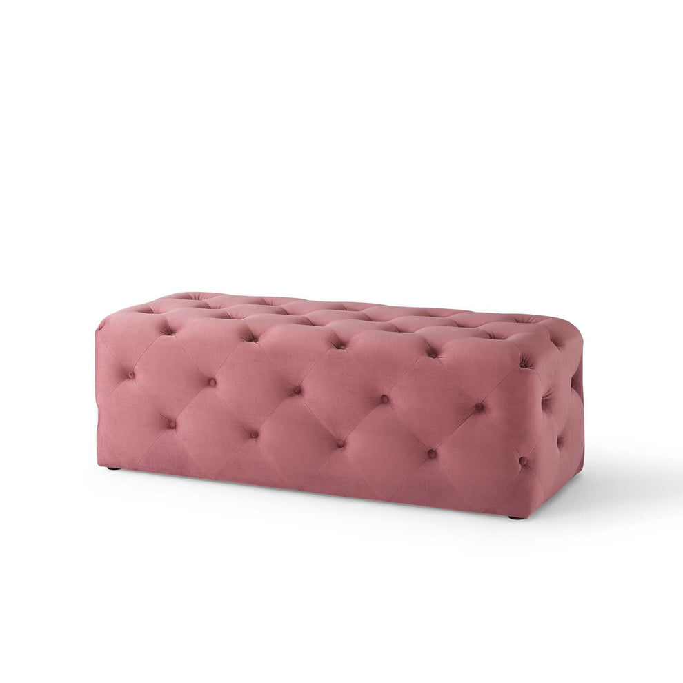 Modway Anthem 48" Tufted Button Entryway Performance Velvet Bench - EEI-3768 | Benches | Modishstore - 5