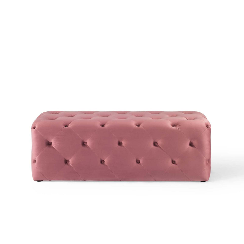 Modway Anthem 48" Tufted Button Entryway Performance Velvet Bench - EEI-3768 | Benches | Modishstore - 6