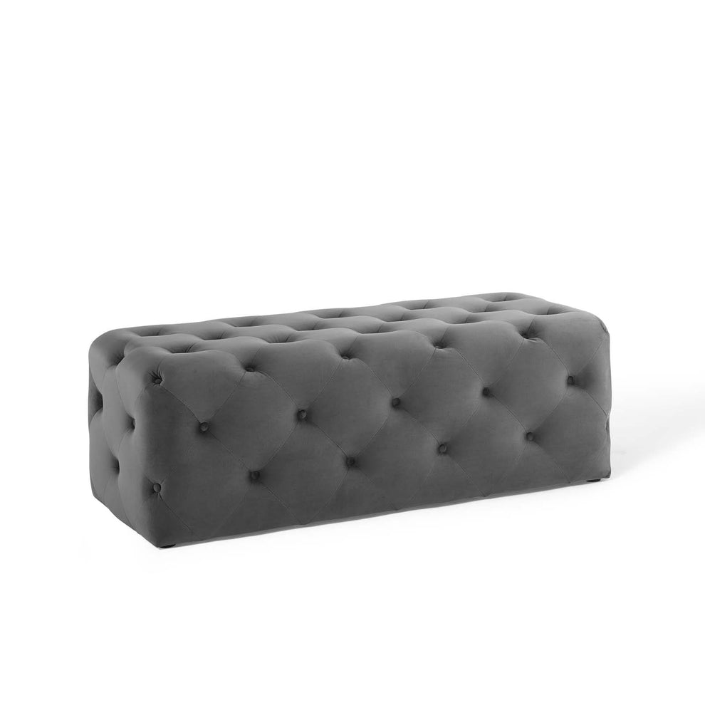 Modway Anthem 48" Tufted Button Entryway Performance Velvet Bench - EEI-3768 | Benches | Modishstore - 11