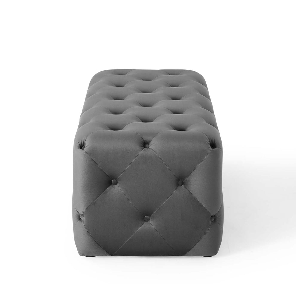 Modway Anthem 48" Tufted Button Entryway Performance Velvet Bench - EEI-3768 | Benches | Modishstore - 12