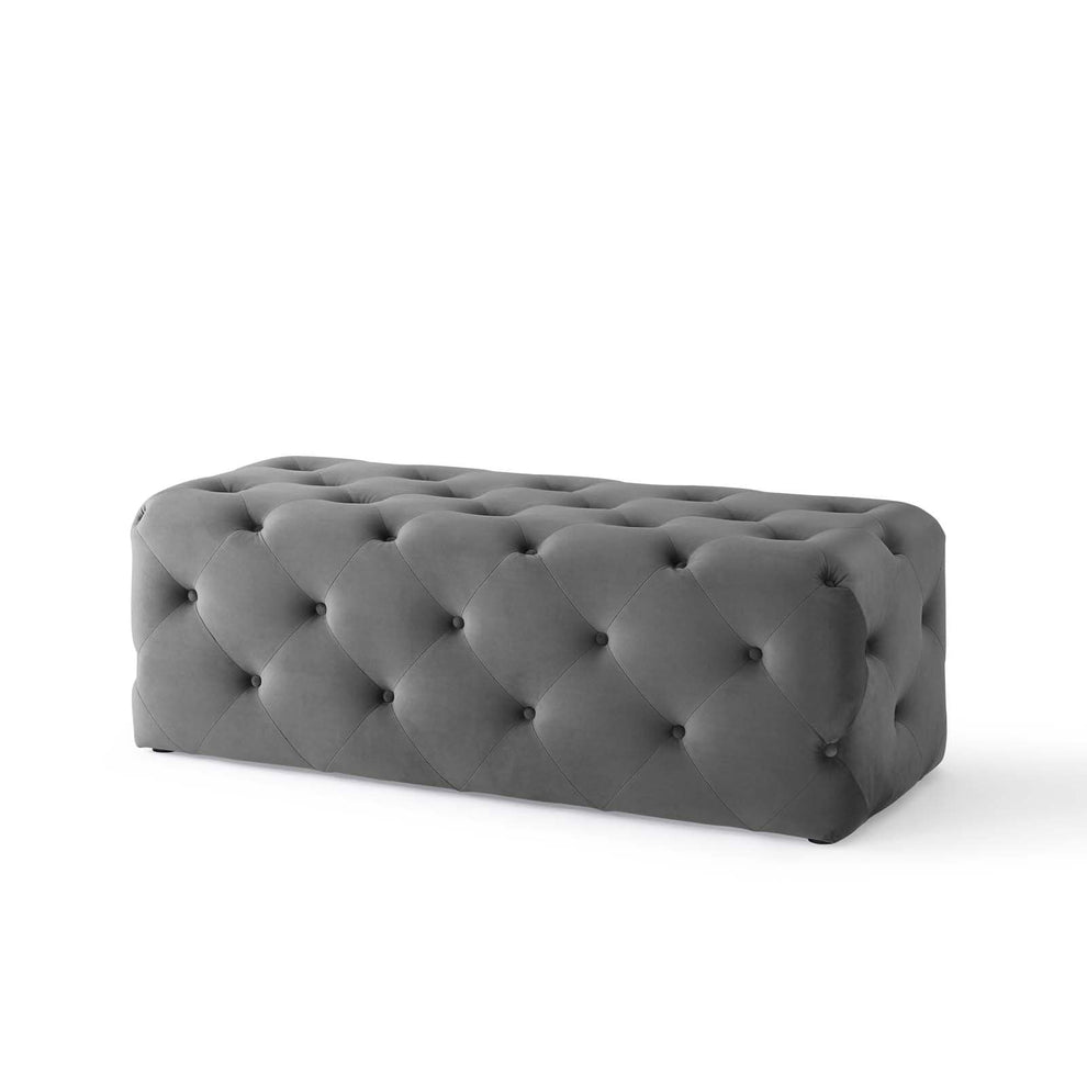 Modway Anthem 48" Tufted Button Entryway Performance Velvet Bench - EEI-3768 | Benches | Modishstore - 13
