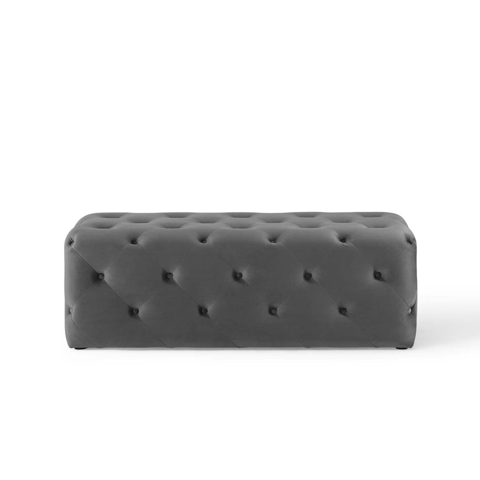Modway Anthem 48" Tufted Button Entryway Performance Velvet Bench - EEI-3768 | Benches | Modishstore - 14