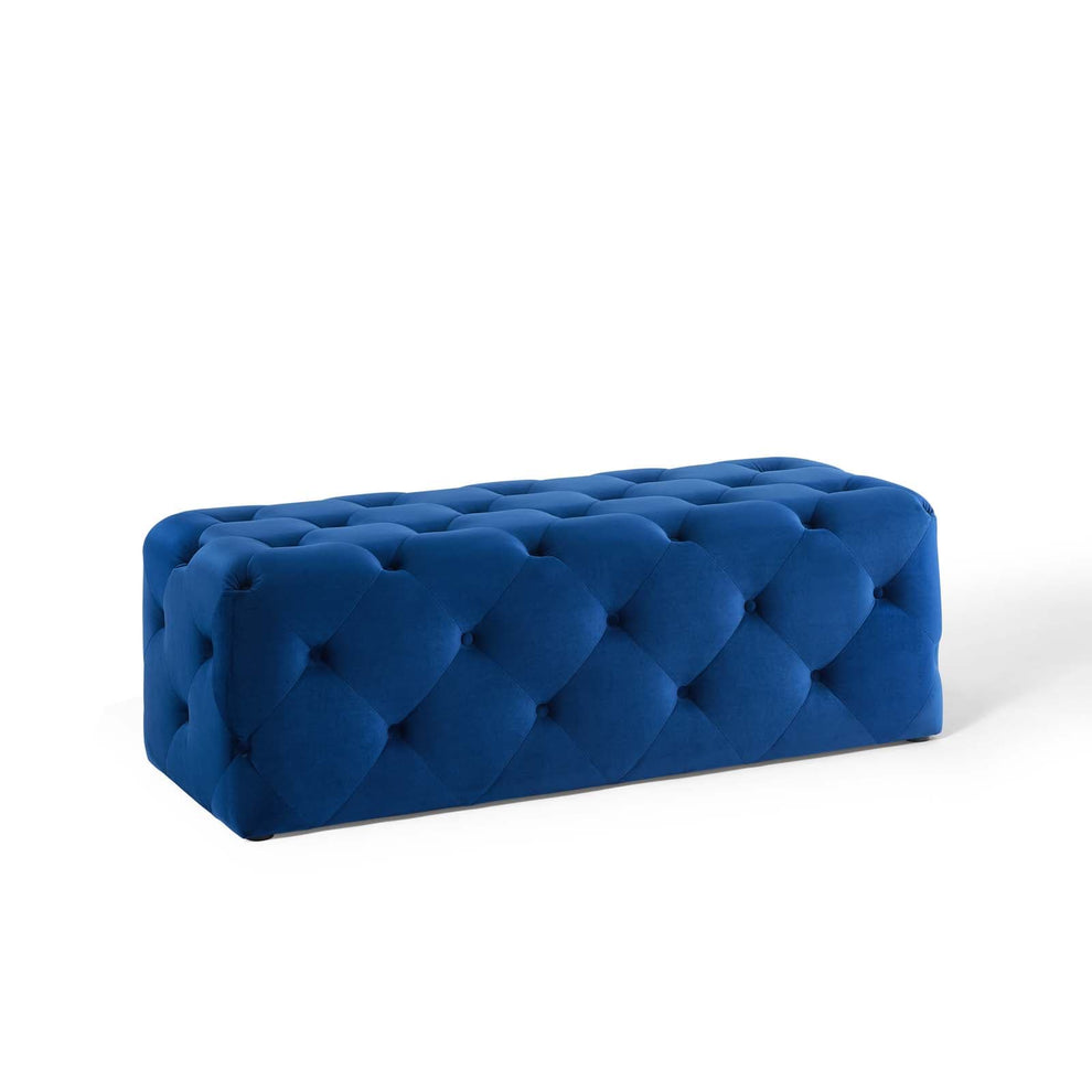Modway Anthem 48" Tufted Button Entryway Performance Velvet Bench - EEI-3768 | Benches | Modishstore - 21