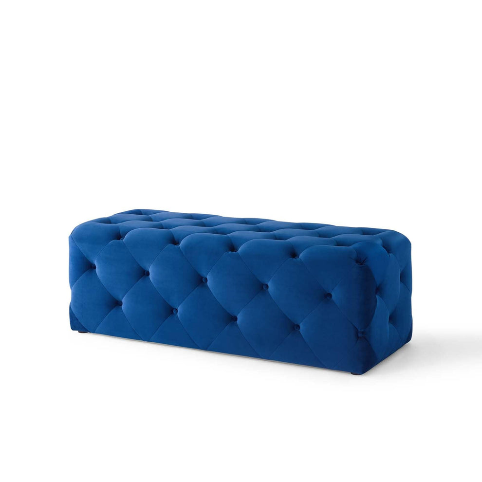 Modway Anthem 48" Tufted Button Entryway Performance Velvet Bench - EEI-3768 | Benches | Modishstore - 23