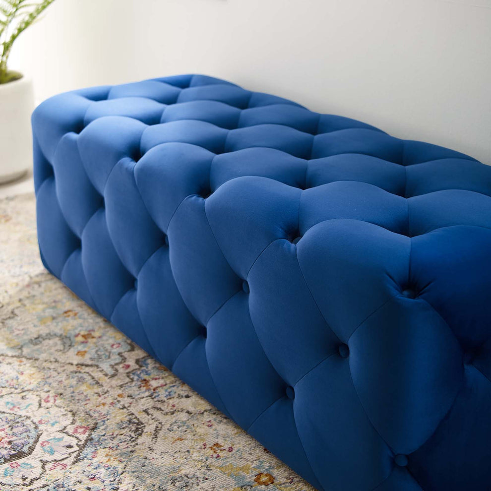 Modway Anthem 48" Tufted Button Entryway Performance Velvet Bench - EEI-3768 | Benches | Modishstore - 26