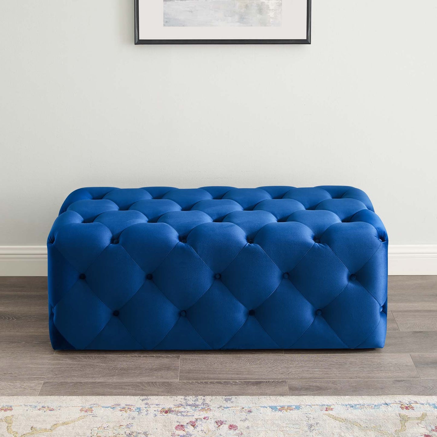 Modway Anthem 48" Tufted Button Entryway Performance Velvet Bench | Stools & Benches | Modishstore-28