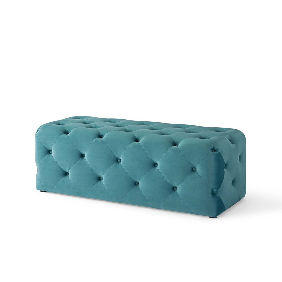 Modway Anthem 48" Tufted Button Entryway Performance Velvet Bench - EEI-3768 | Benches | Modishstore - 31