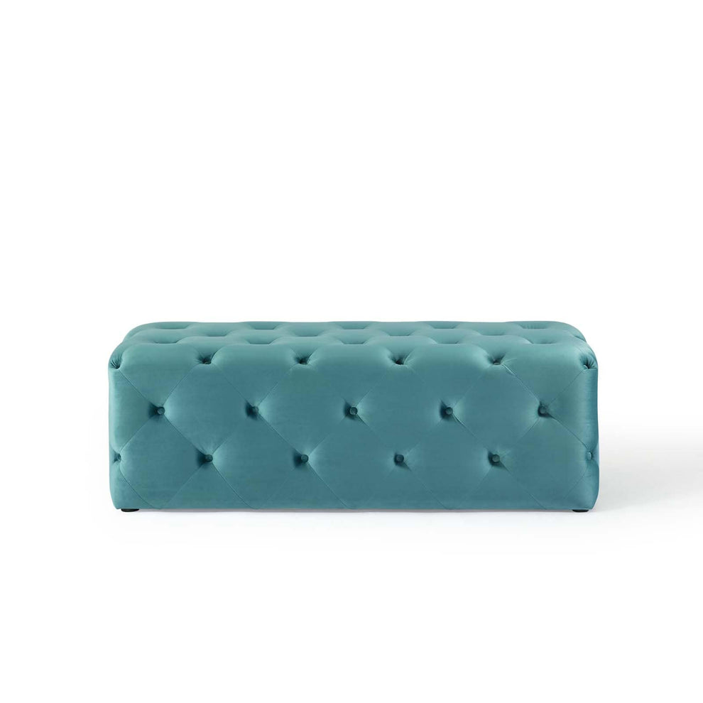Modway Anthem 48" Tufted Button Entryway Performance Velvet Bench - EEI-3768 | Benches | Modishstore - 32