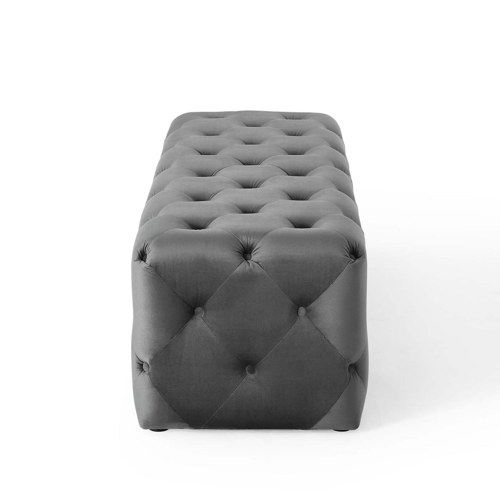Modway Anthem 60" Tufted Button Entryway Performance Velvet Bench - EEI-3770 | Benches | Modishstore - 12