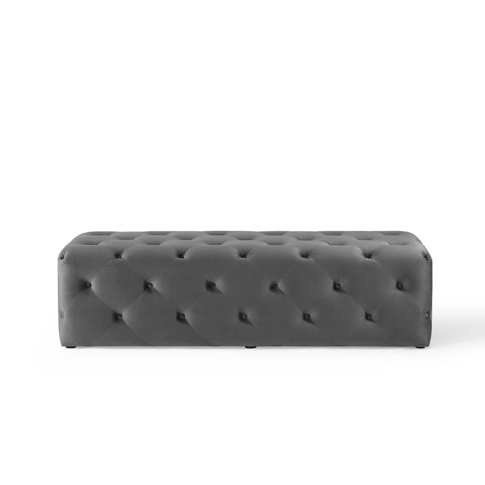 Modway Anthem 60" Tufted Button Entryway Performance Velvet Bench - EEI-3770 | Benches | Modishstore - 14