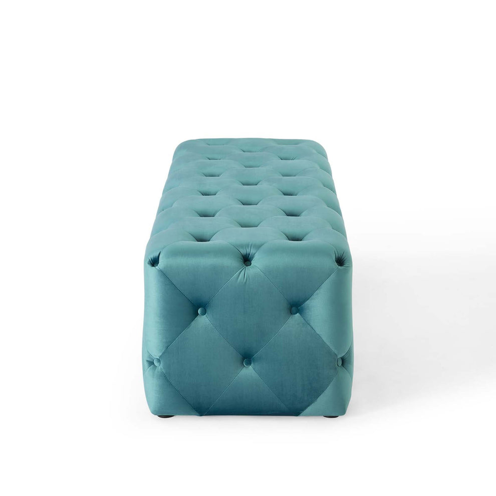 Modway Anthem 60" Tufted Button Entryway Performance Velvet Bench - EEI-3770 | Benches | Modishstore - 17
