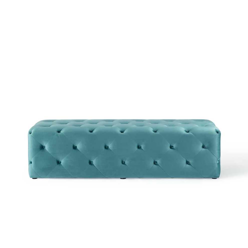 Modway Anthem 60" Tufted Button Entryway Performance Velvet Bench - EEI-3770 | Benches | Modishstore - 19