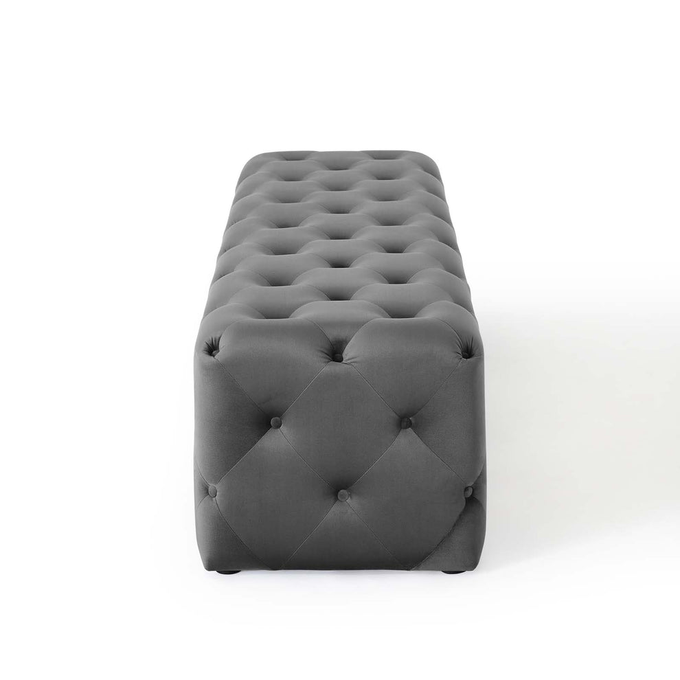 Modway Anthem 72" Tufted Button Entryway Performance Velvet Bench - EEI-3772 | Benches | Modishstore - 3