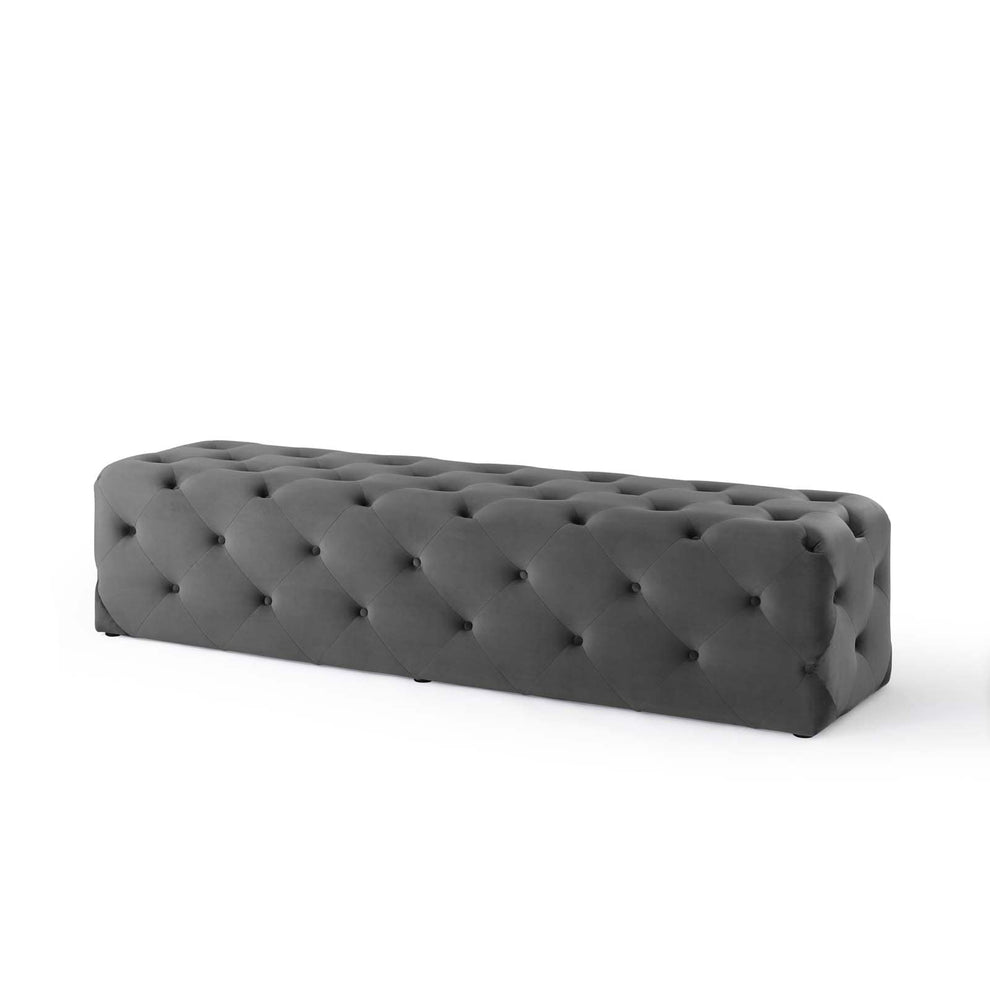 Modway Anthem 72" Tufted Button Entryway Performance Velvet Bench - EEI-3772 | Benches | Modishstore - 4