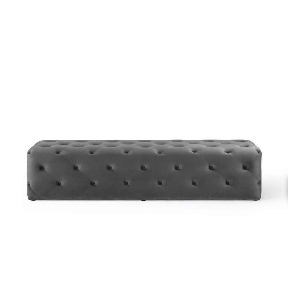Modway Anthem 72" Tufted Button Entryway Performance Velvet Bench - EEI-3772 | Benches | Modishstore - 5