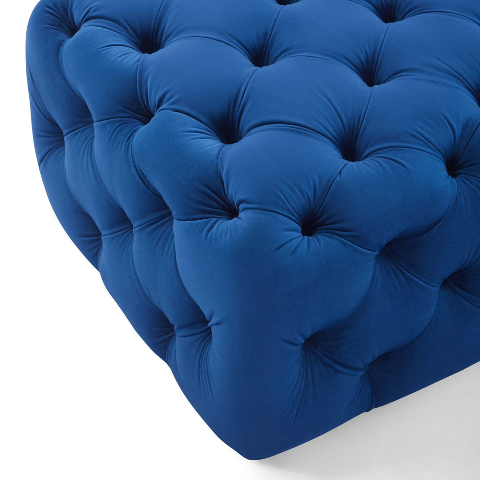 Modway Anthem Tufted Button Square Performance Velvet Ottoman - EEI-3776 | Ottomans | Modishstore - 28