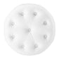 Modway Anthem Tufted Button Round Faux Leather Ottoman - EEI-3777 | Ottomans | Modishstore - 4