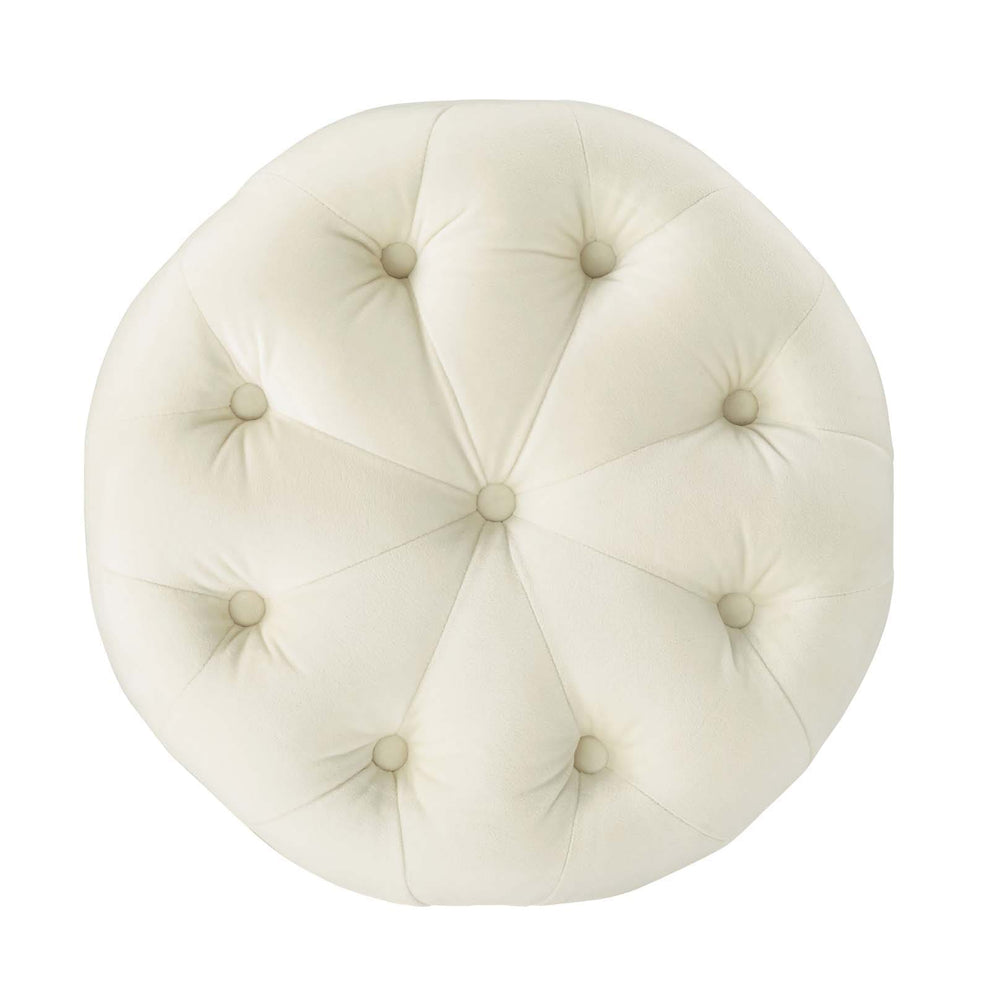 Modway Anthem Tufted Button Round Performance Velvet Ottoman - EEI-3778 | Ottomans | Modishstore - 16