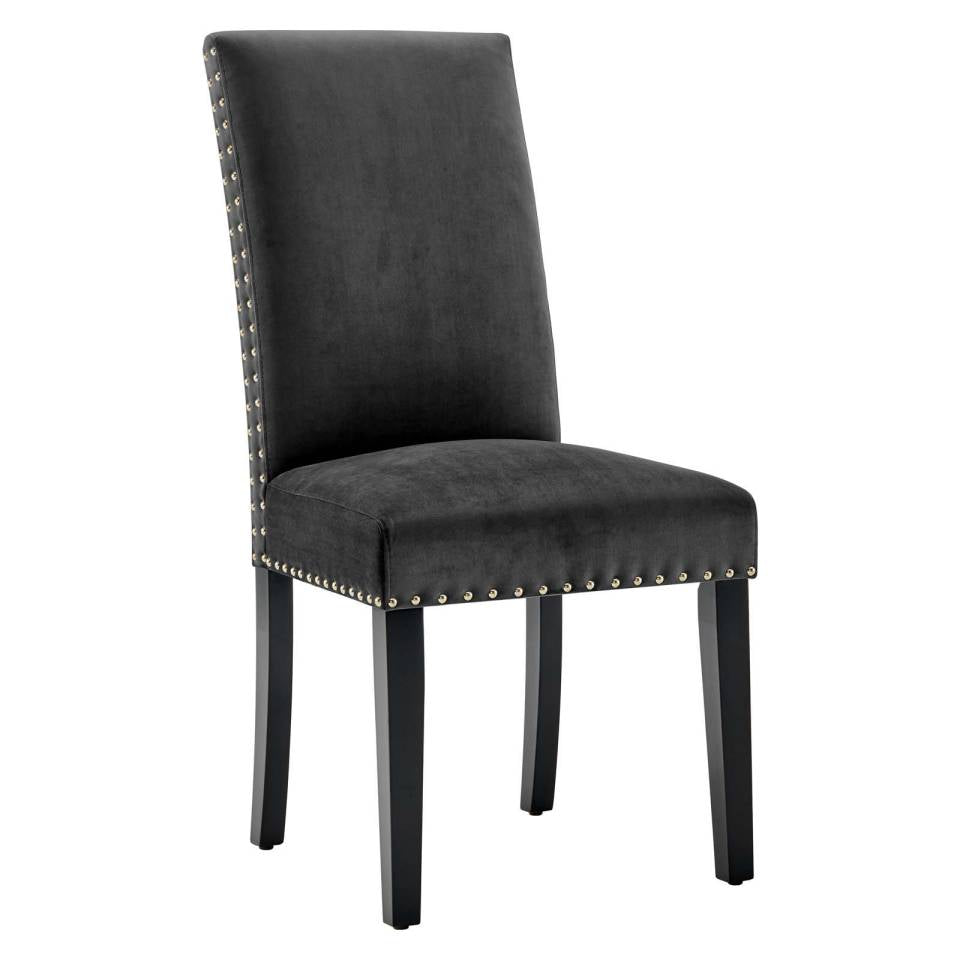 Modway Parcel Performance Velvet Dining Side Chairs - Set of 2 - EEI-3779 | Side Chairs | Modishstore - 4