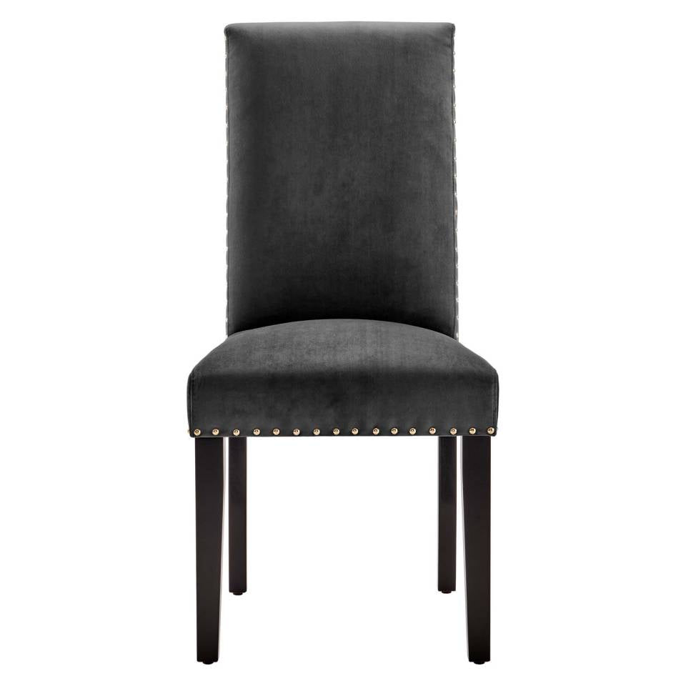 Modway Parcel Performance Velvet Dining Side Chairs - Set of 2 - EEI-3779 | Side Chairs | Modishstore - 3