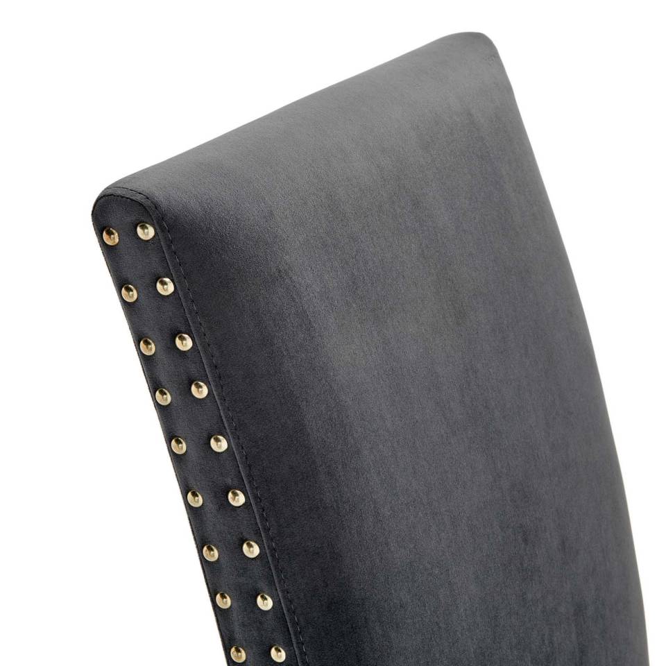 Modway Parcel Performance Velvet Dining Side Chairs - Set of 2 - EEI-3779 | Side Chairs | Modishstore - 7