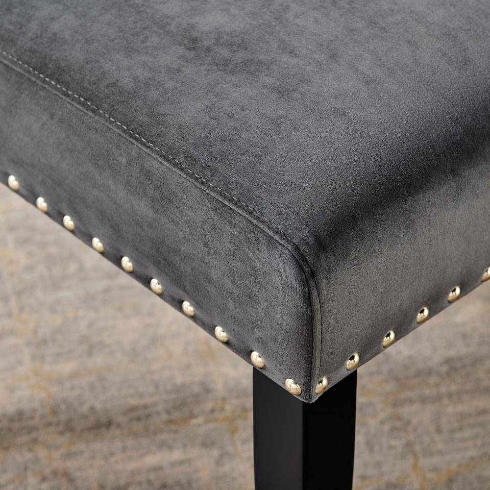 Modway Parcel Performance Velvet Dining Side Chairs - Set of 2 - EEI-3779 | Side Chairs | Modishstore - 8