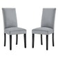 Modway Parcel Performance Velvet Dining Side Chairs - Set of 2 - EEI-3779 | Side Chairs | Modishstore - 16