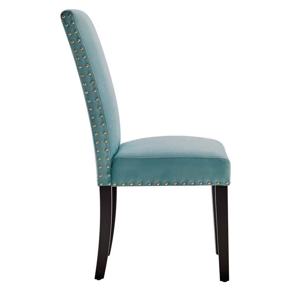 Modway Parcel Performance Velvet Dining Side Chairs - Set of 2 - EEI-3779 | Side Chairs | Modishstore - 23