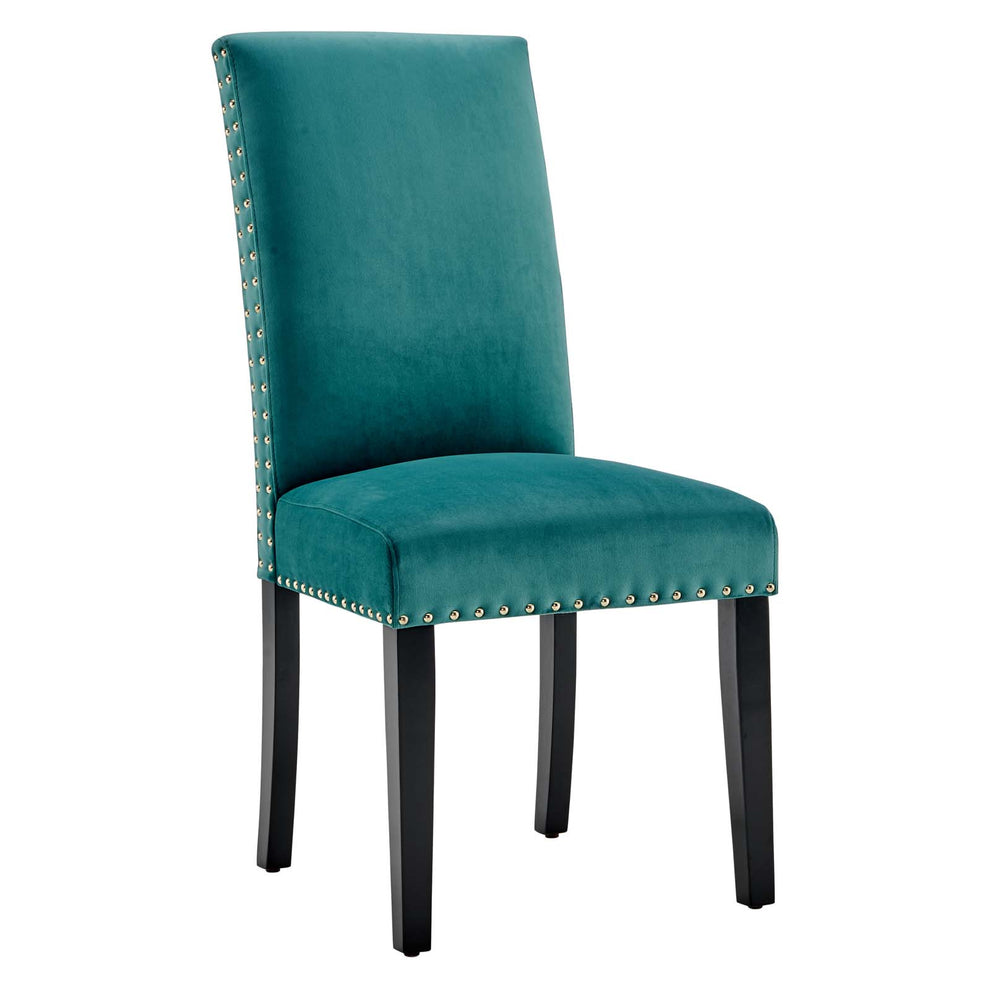 Modway Parcel Performance Velvet Dining Side Chairs - Set of 2 - EEI-3779 | Side Chairs | Modishstore - 18