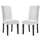 Modway Parcel Performance Velvet Dining Side Chairs - Set of 2 - EEI-3779 | Side Chairs | Modishstore - 14