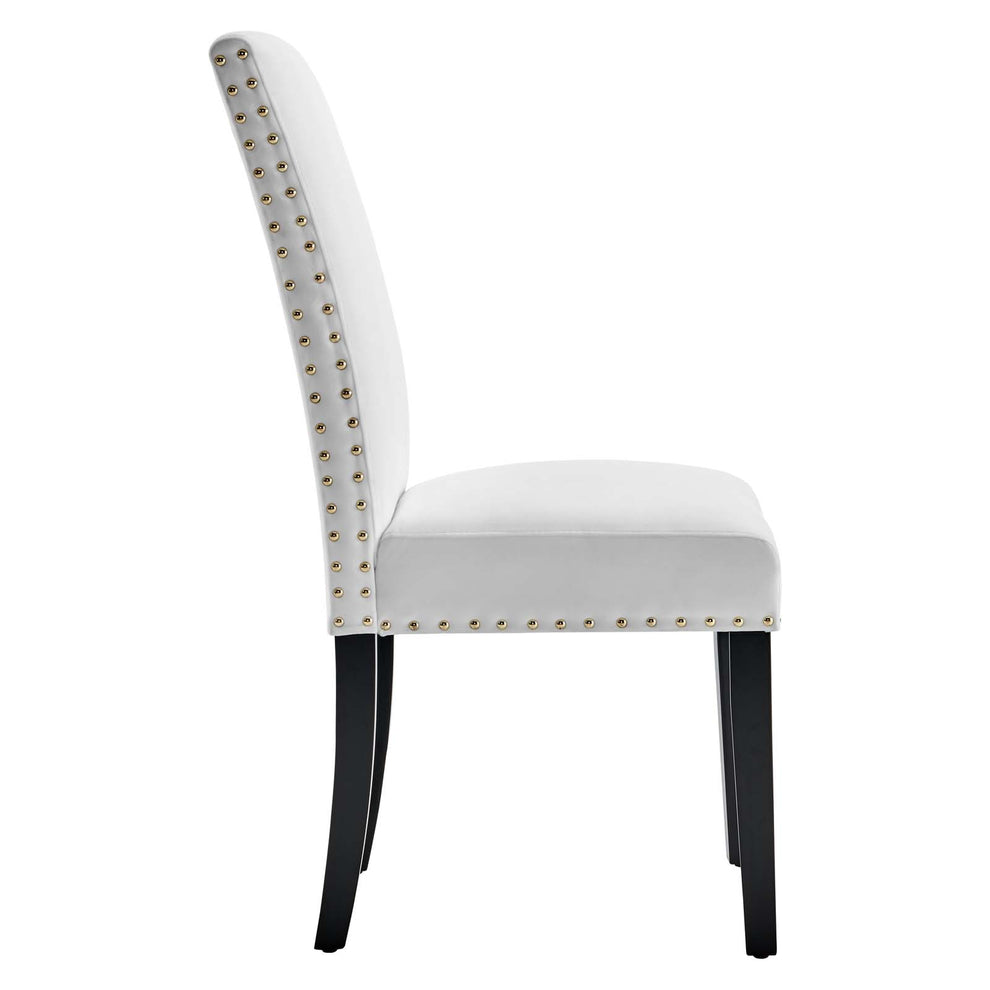 Modway Parcel Performance Velvet Dining Side Chairs - Set of 2 - EEI-3779 | Side Chairs | Modishstore - 20