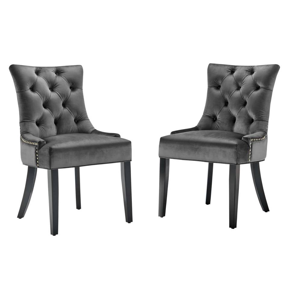 Modway Regent Tufted Performance Velvet Dining Side Chairs - Set of 2 - EEI-3780 | Side Chairs | Modishstore - 3