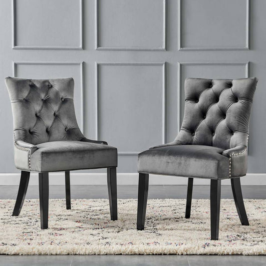 Modway Regent Tufted Performance Velvet Dining Side Chairs - Set of 2 - EEI-3780 | Side Chairs | Modishstore - 1