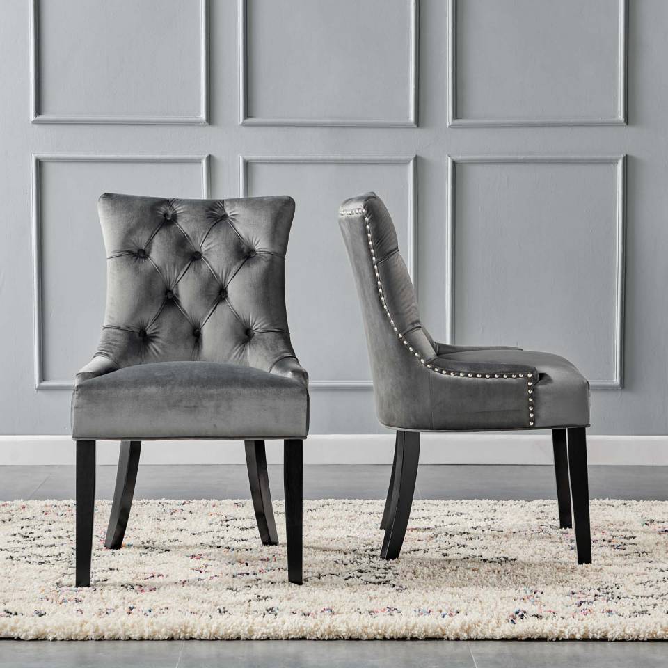 Modway Regent Tufted Performance Velvet Dining Side Chairs - Set of 2 - EEI-3780 | Side Chairs | Modishstore - 2