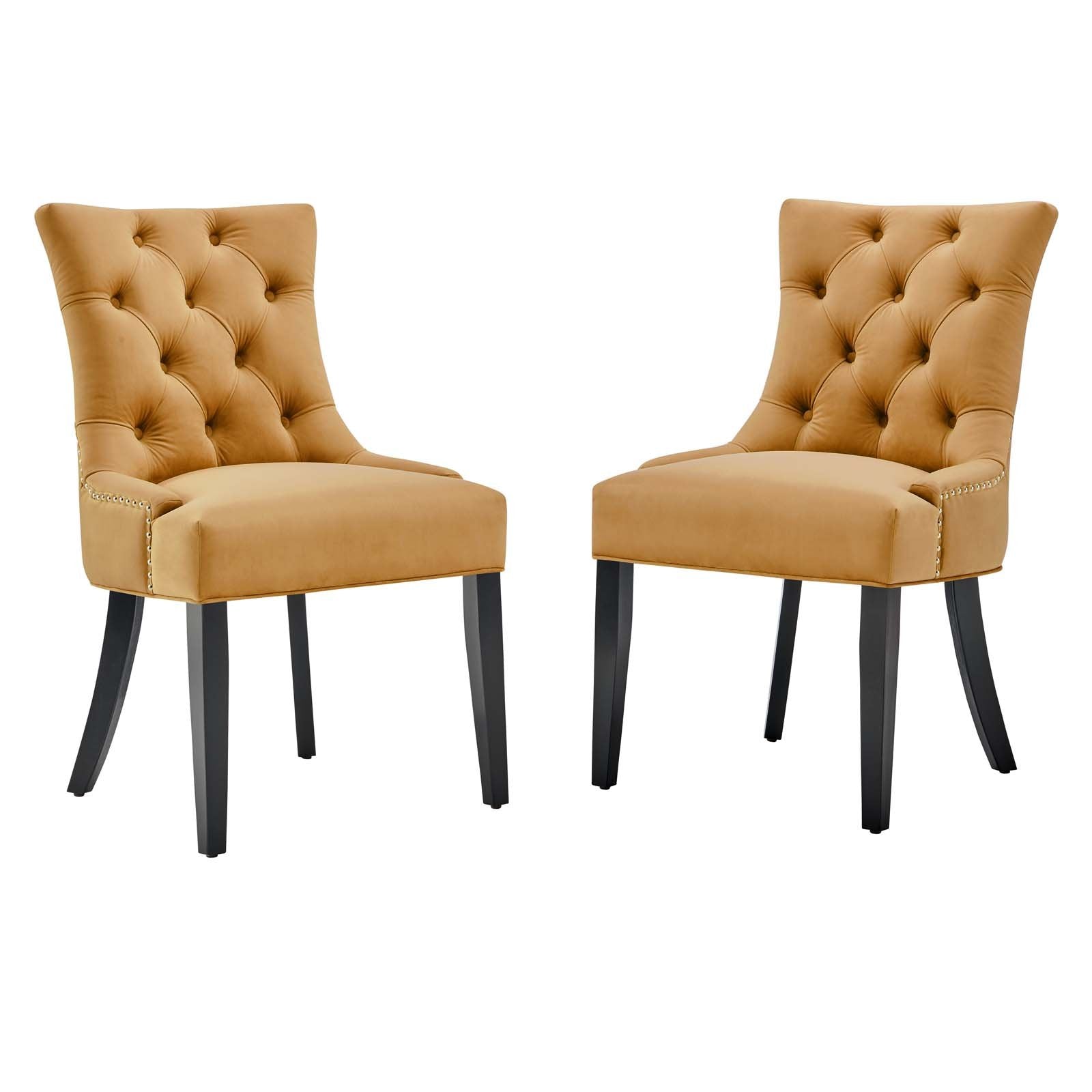 Modway Regent Tufted Performance Velvet Dining Side Chairs - Set of 2 - EEI-3780 | Side Chairs | Modishstore - 17