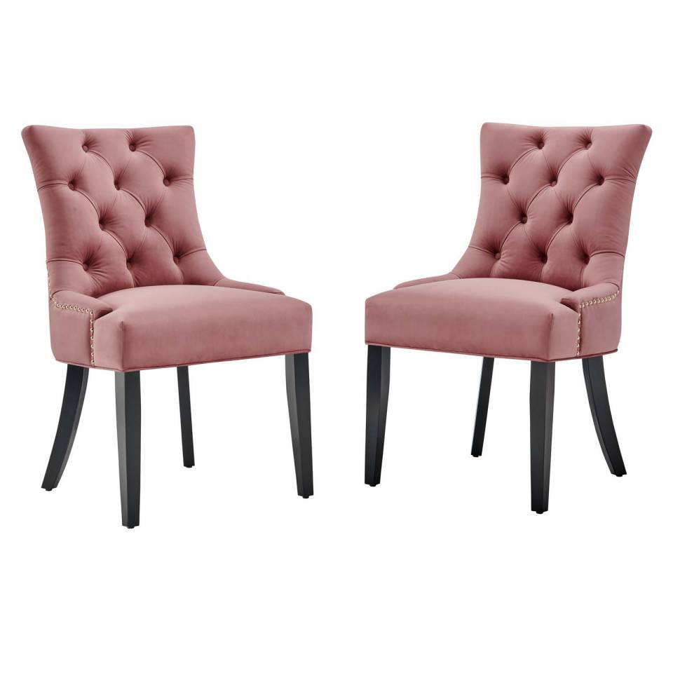 Modway Regent Tufted Performance Velvet Dining Side Chairs - Set of 2 - EEI-3780 | Side Chairs | Modishstore - 10