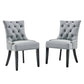 Modway Regent Tufted Performance Velvet Dining Side Chairs - Set of 2 | Side Chairs | Modishstore-11