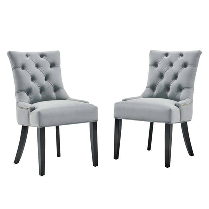 Modway Regent Tufted Performance Velvet Dining Side Chairs - Set of 2 - EEI-3780 | Side Chairs | Modishstore - 11