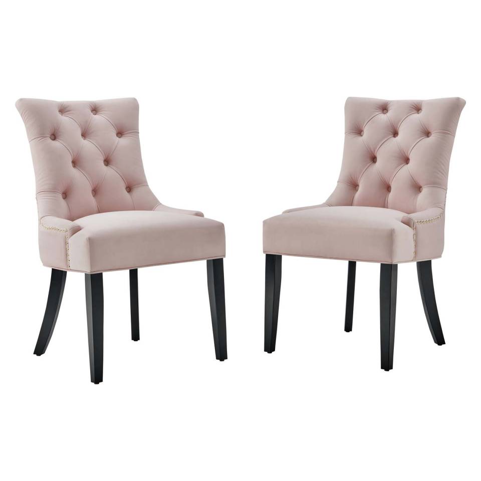 Modway Regent Tufted Performance Velvet Dining Side Chairs - Set of 2 - EEI-3780 | Side Chairs | Modishstore - 14
