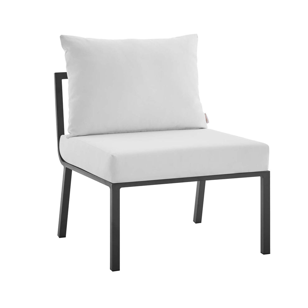 Modway Riverside 4 Piece Outdoor Patio Aluminum Set - EEI-3784 | Outdoor Sofas, Loveseats & Sectionals | Modishstore - 6
