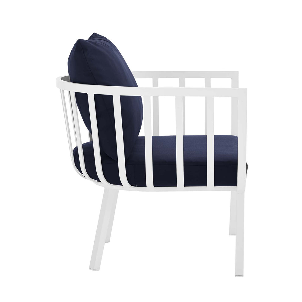 Modway Riverside 4 Piece Outdoor Patio Aluminum Set - EEI-3784 | Outdoor Sofas, Loveseats & Sectionals | Modishstore - 12