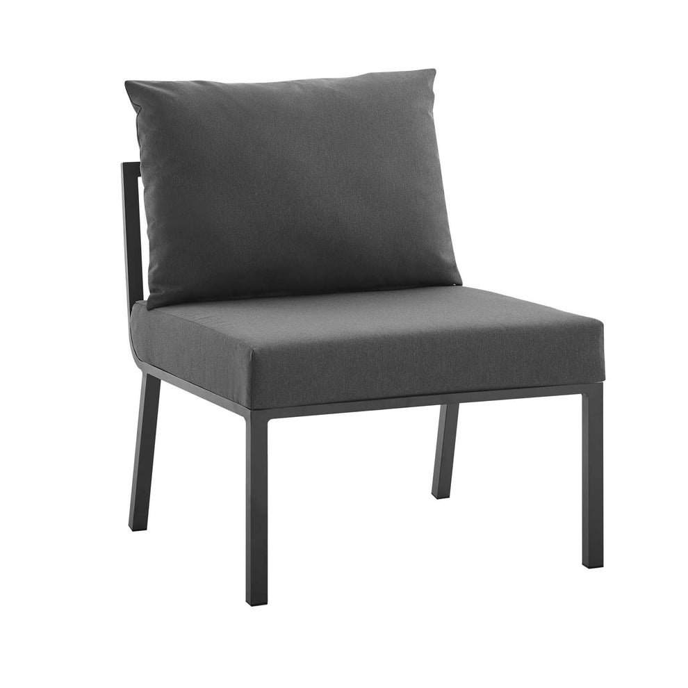 Modway Riverside 7 Piece Outdoor Patio Aluminum Set - EEI-3790 | Outdoor Sofas, Loveseats & Sectionals | Modishstore - 8