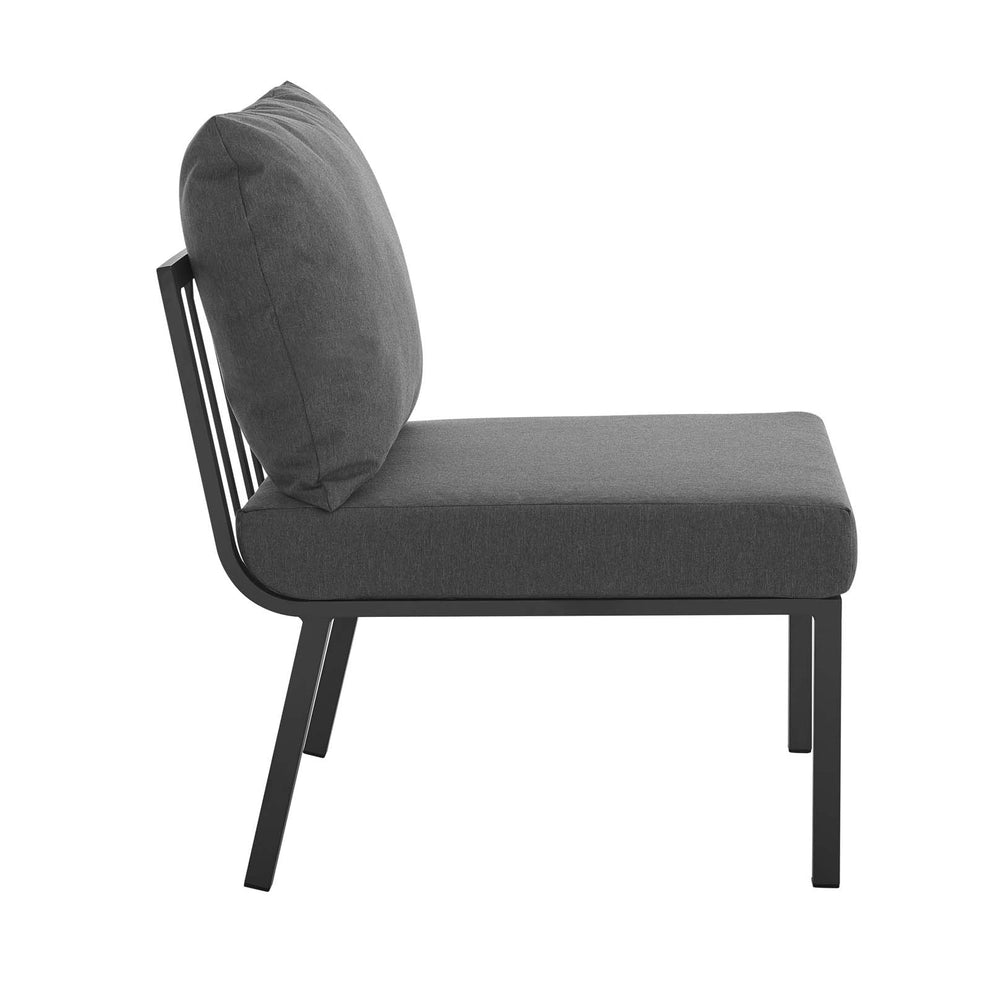 Modway Riverside 7 Piece Outdoor Patio Aluminum Set - EEI-3790 | Outdoor Sofas, Loveseats & Sectionals | Modishstore - 9