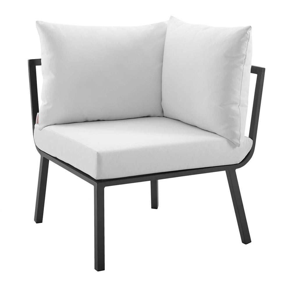 Riverside 5 Piece Outdoor Patio Aluminum Set By Modway - EEI-3792 | Outdoor Sofas, Loveseats & Sectionals | Modishstore - 28