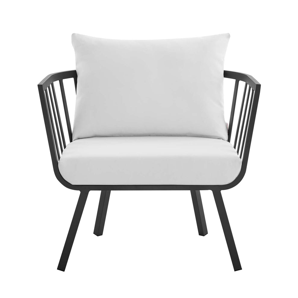 Riverside 5 Piece Outdoor Patio Aluminum Set By Modway - EEI-3792 | Outdoor Sofas, Loveseats & Sectionals | Modishstore - 22